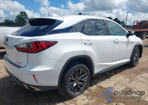 2017 Lexus Rx 350 F Sport из США, поврежденный, VIN 2T2ZZMCAXHC090473